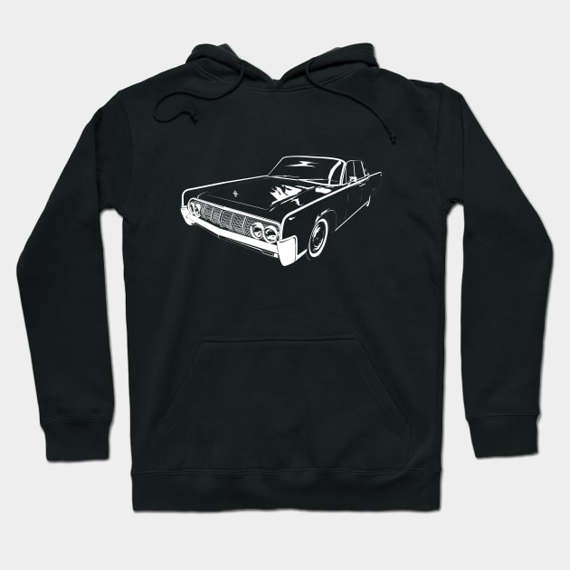 1964 Lincoln Hoodie by GrizzlyVisionStudio